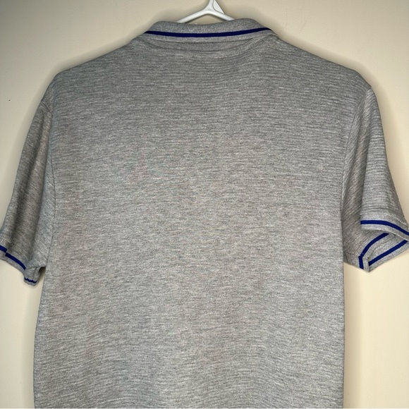 INC Men’s Grey Short Sleeves Polo Shirt Medium - Picture 6 of 10